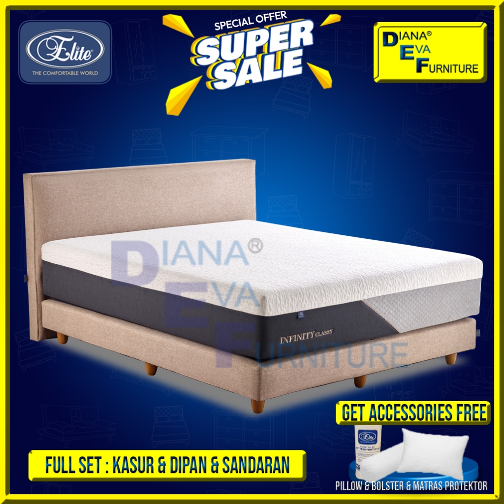 Elite Infinity Classy Full Set Kasur Springbed
