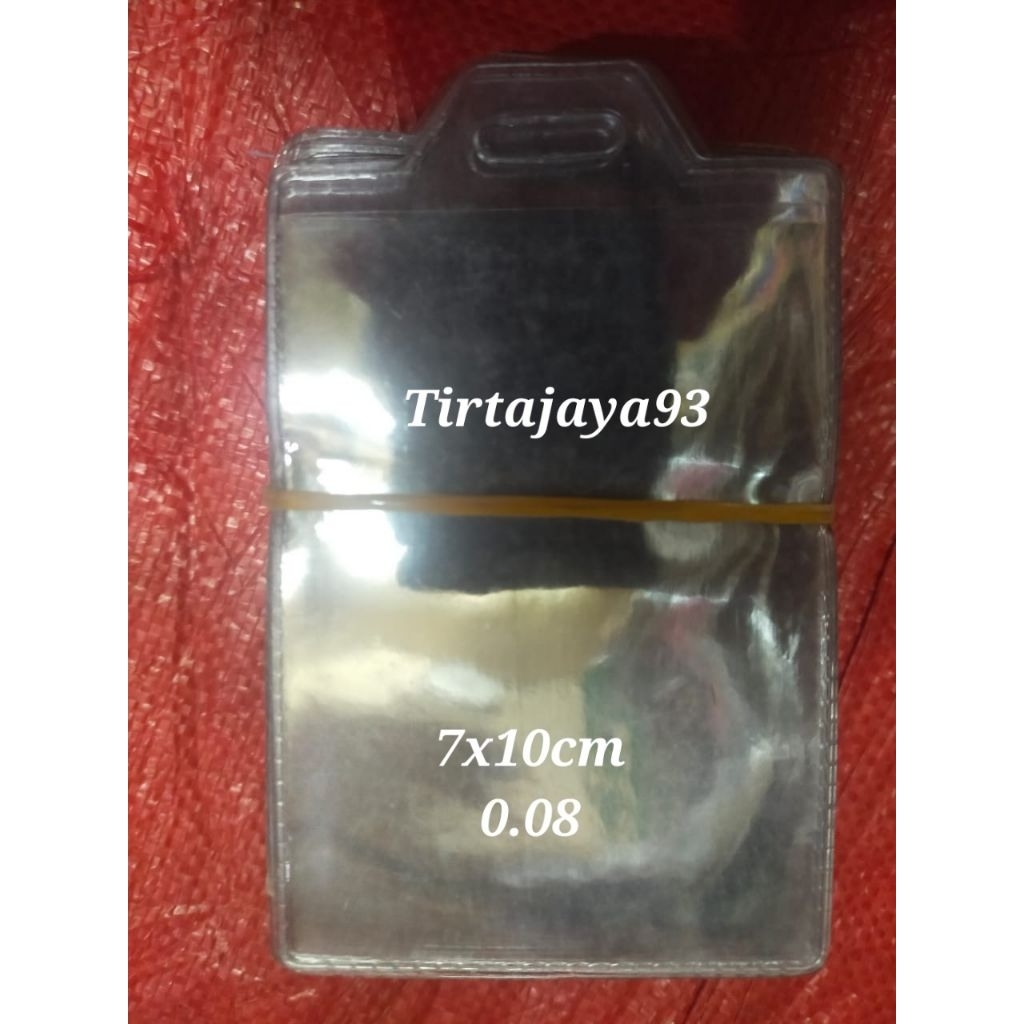 PLASTIK NAME TAG UJIAN TEBAL