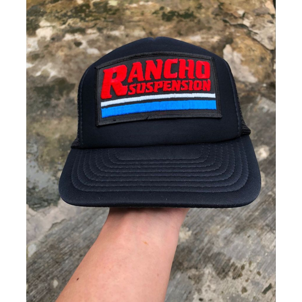 Topi Trucker Vintage Big Patch 'RANCHO SUSPENSION'