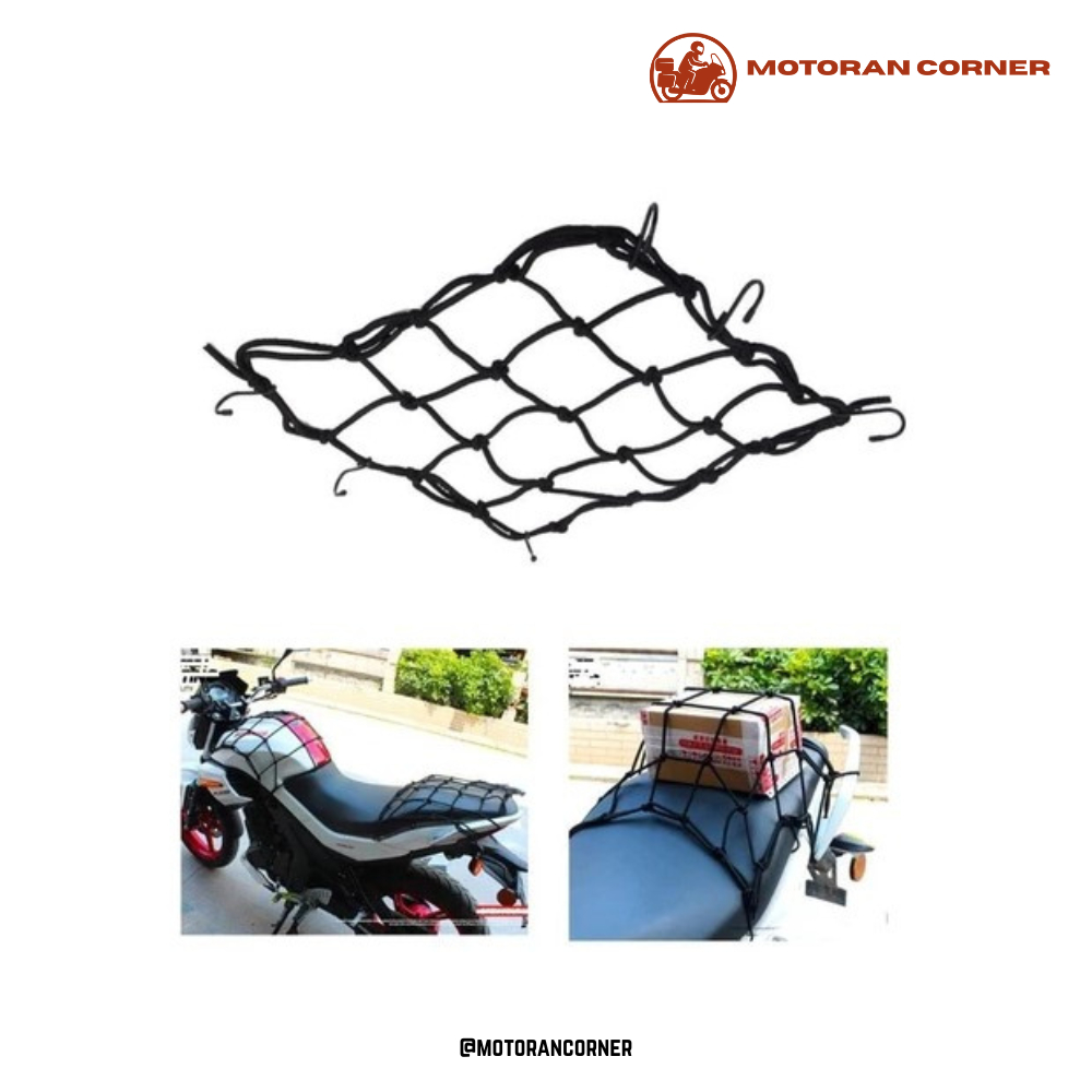 Jaring Helm Barang Bagasi Motor / Jaring Helm Motor Touring