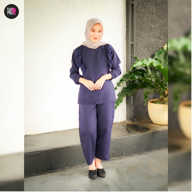 KIRANA Kinanti One Set Wanita Setelan Panjang