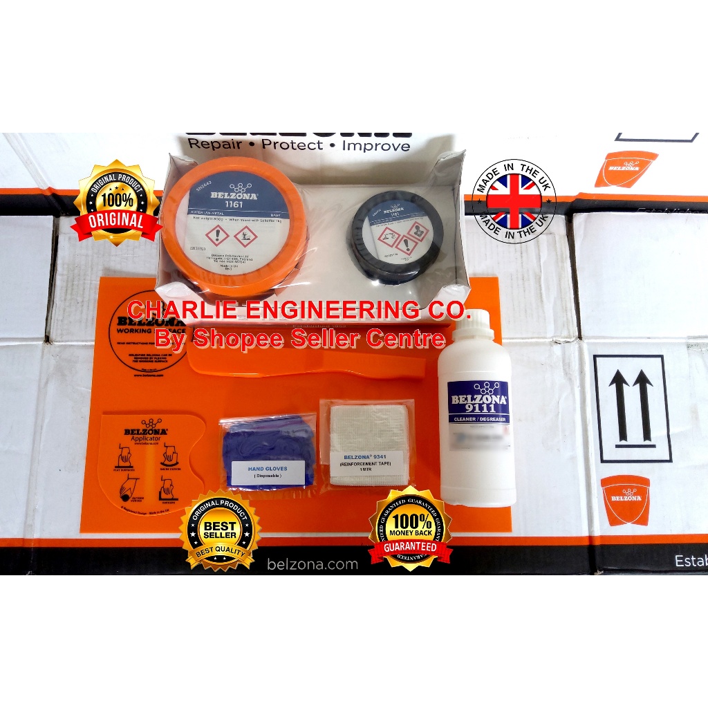 BELZONA 1161 SUPER UW-METAL (EXPERT SET) 100% Original Guarantee Belzona Limited, United Kingdom.