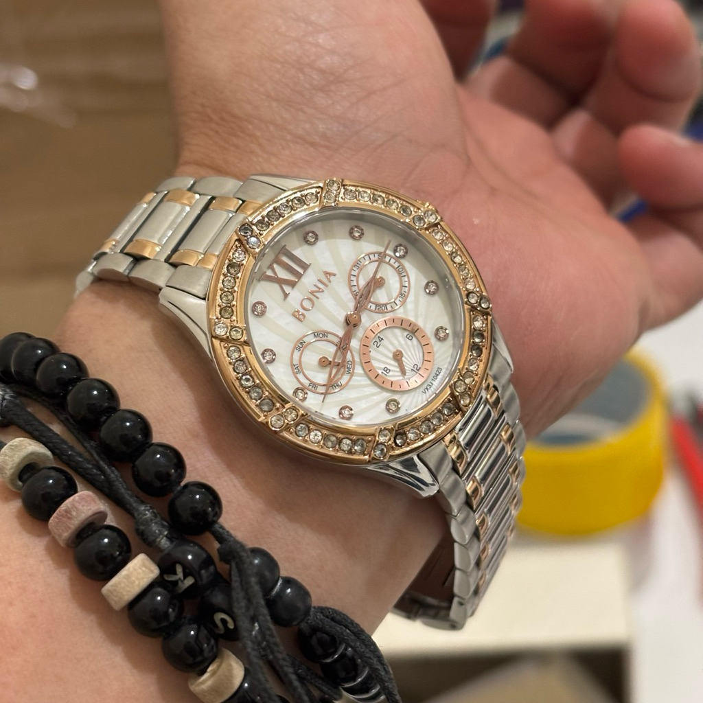 Preloved Jam Bonia 10423  / Bonia BNB10423 second original