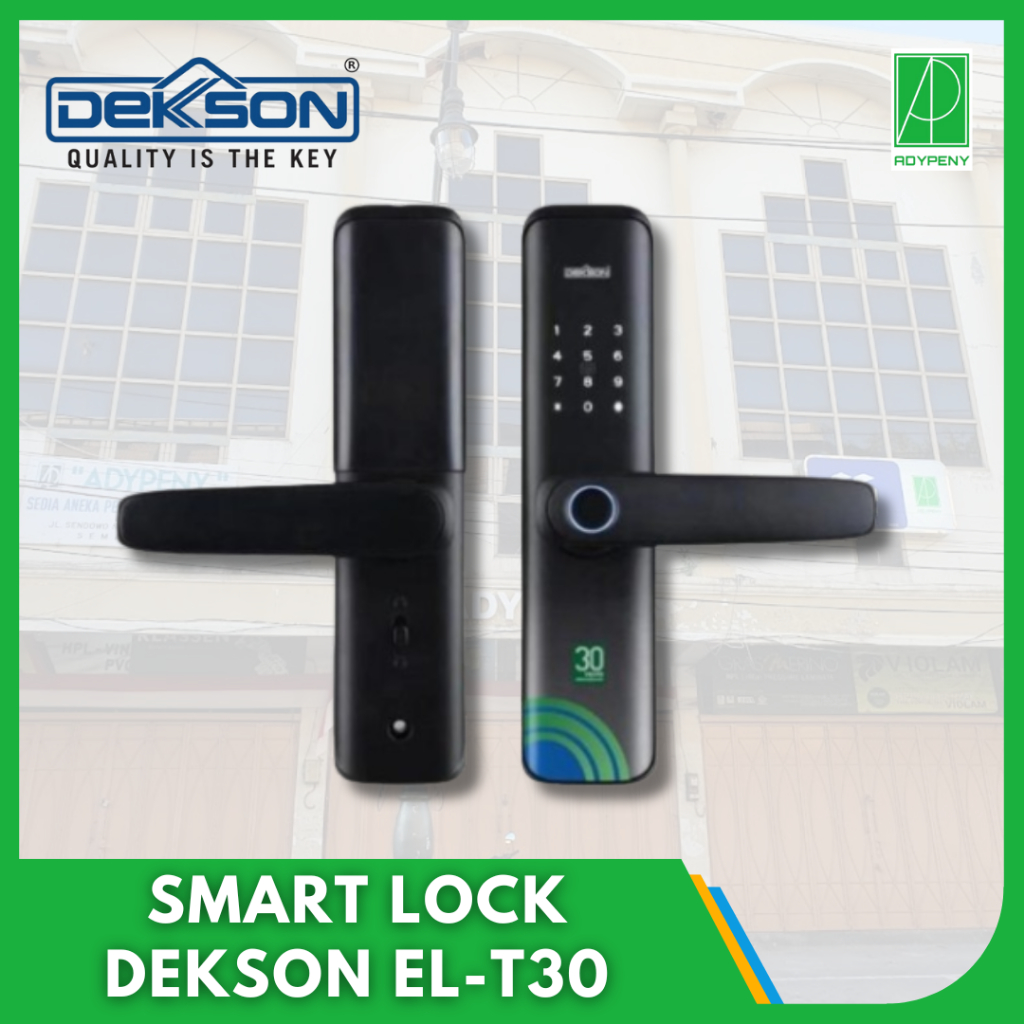 Smart Lock / electric lock Kunci Digital Elektronik Pintu Dekson EL-T30