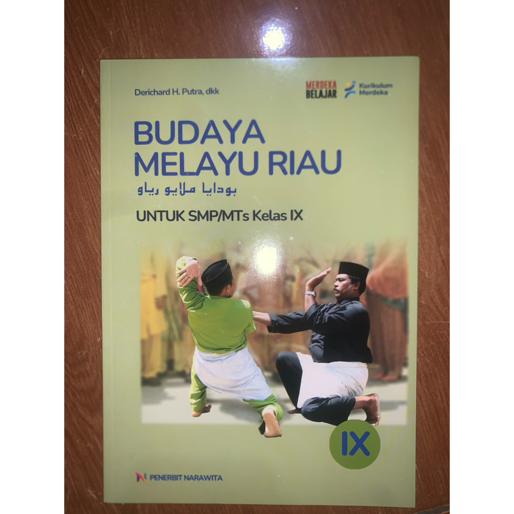 Buku Siswa Budaya Melayu Riau Kelas 9 SMP/MTS