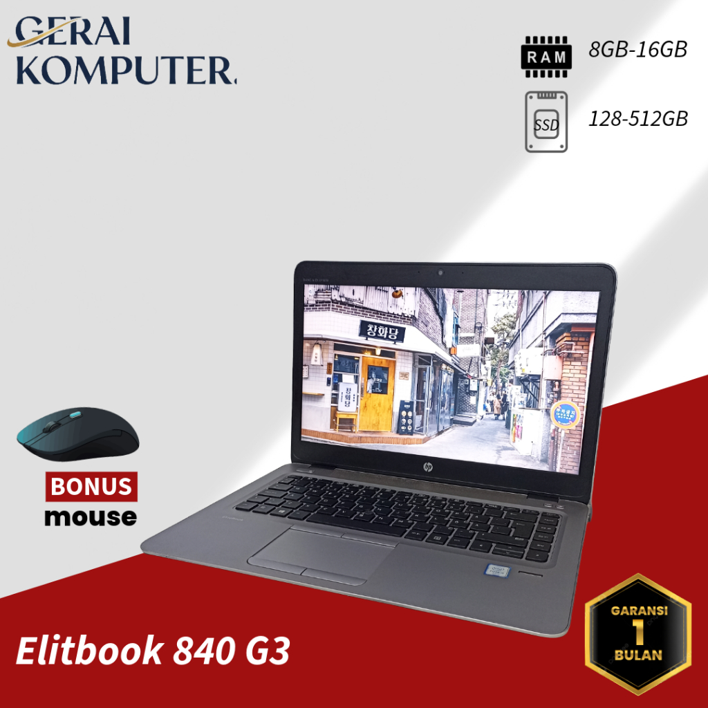 Laptop HP Elitebook 840 G3 i7 Gen6_MACBOOK 2017-2020 GRADE A