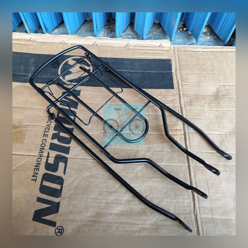 Bagasi Boncengan Jok Belakang Sepeda Ukuran 26 Atlantis Hitam Besi Mini MTB Jengki | High Quality