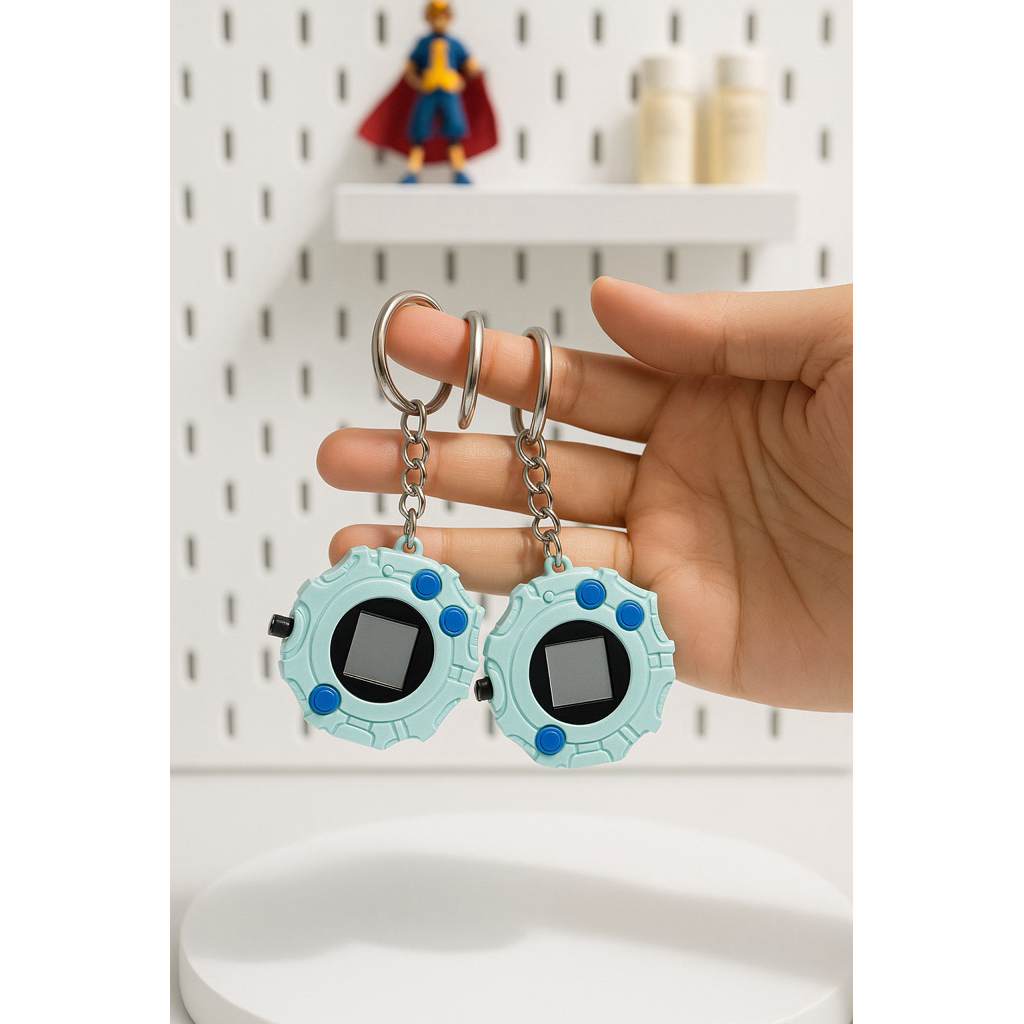 Gantungan Kunci Digivice/Keychain Anime Digimon 3D Printing/keychain digivice murah