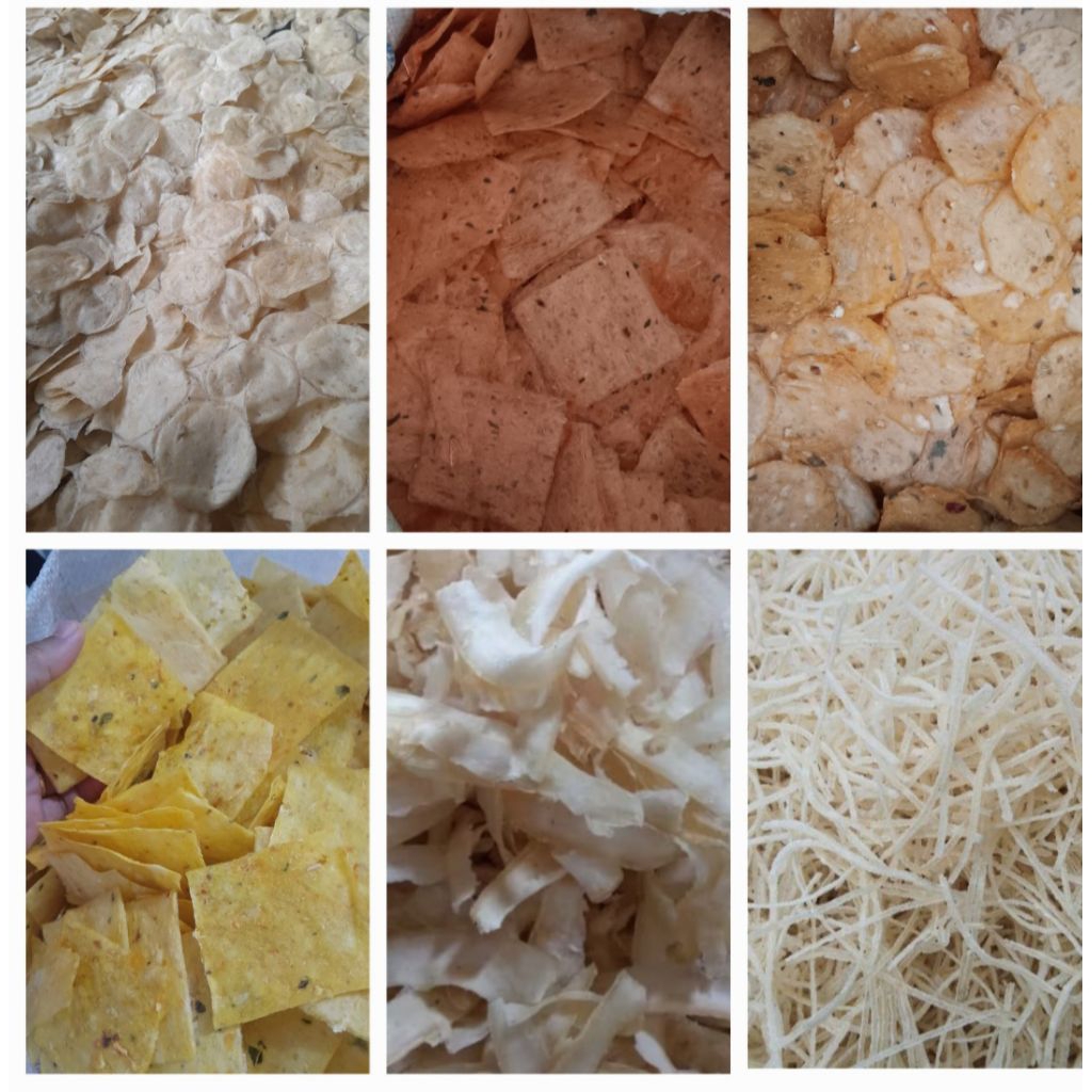 1 KG JENIS KERUPUK OPAK SINGKONG/UBI MENTAH KHAS MEDAN