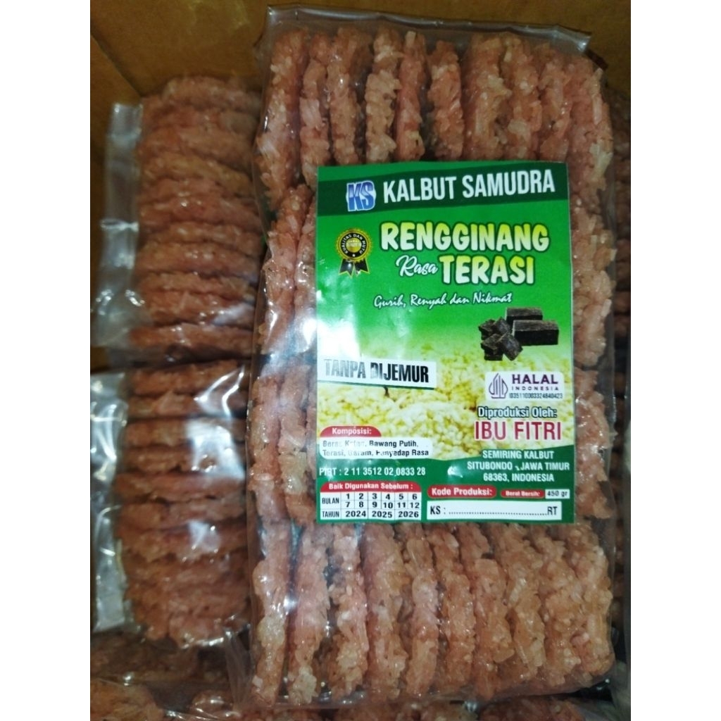 Rengginang Khas Situbondo Mentah 450gr