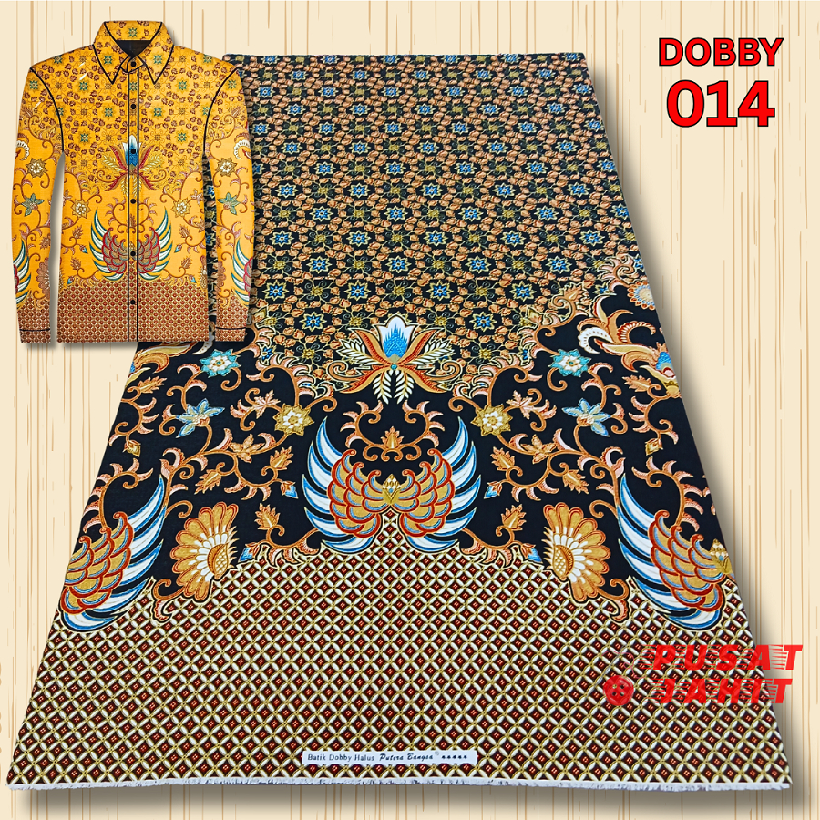 DOBBY 014 - Kain Batik Tenun Dobby Motif Khas Kalimantan Barat