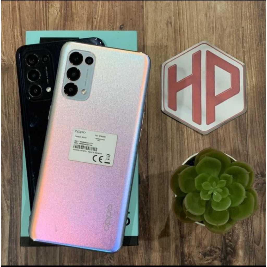 Oppo Reno 5 8/128 GB Garansi Resmi Indonesia Second Bekas Original