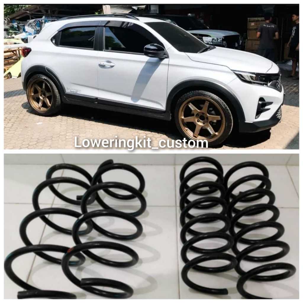 loweringkit per custom ceper mobil WRV HRV depan belakang 4 PCS