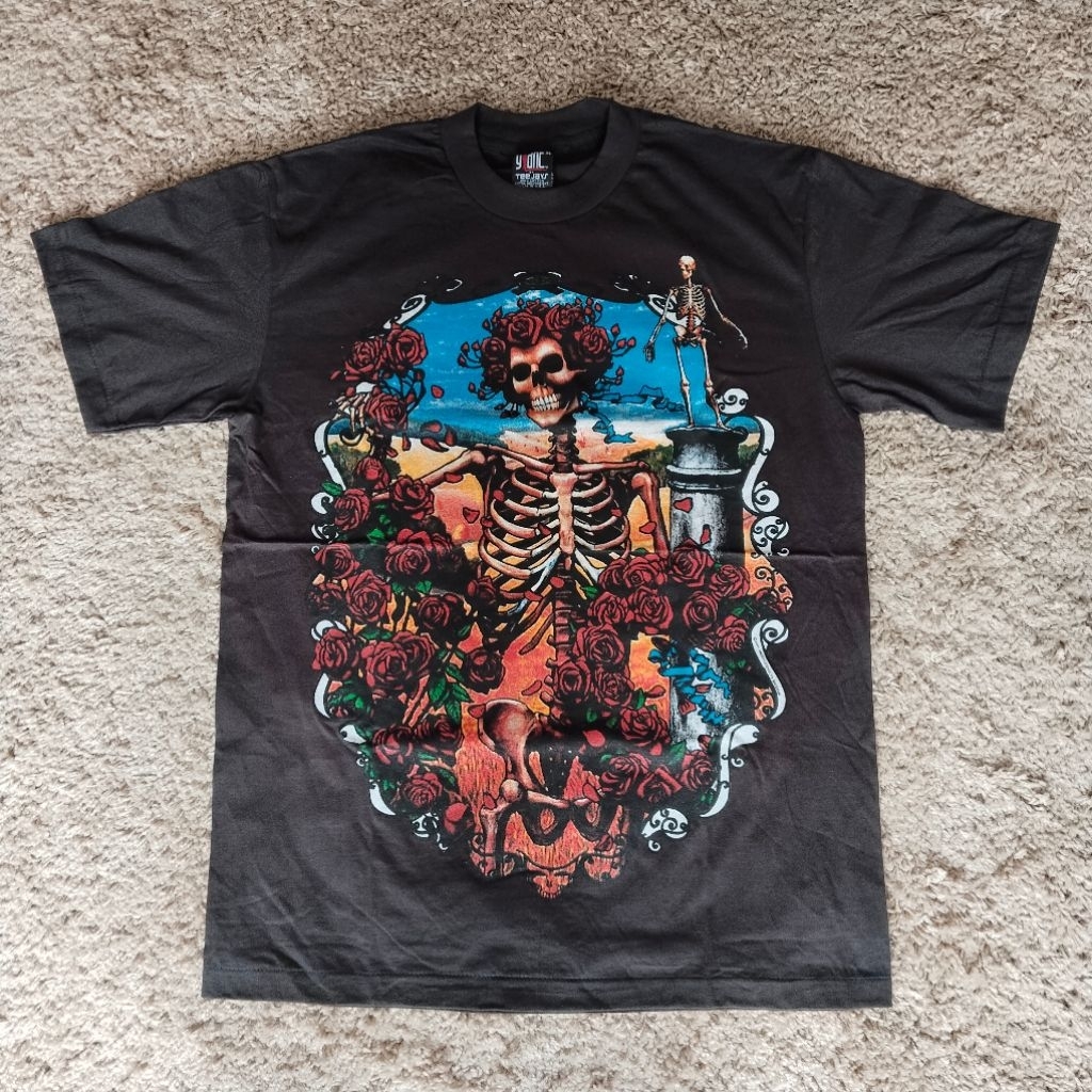 Kaos bootleg thailand original rock band t-shirts "Grateful Dead".