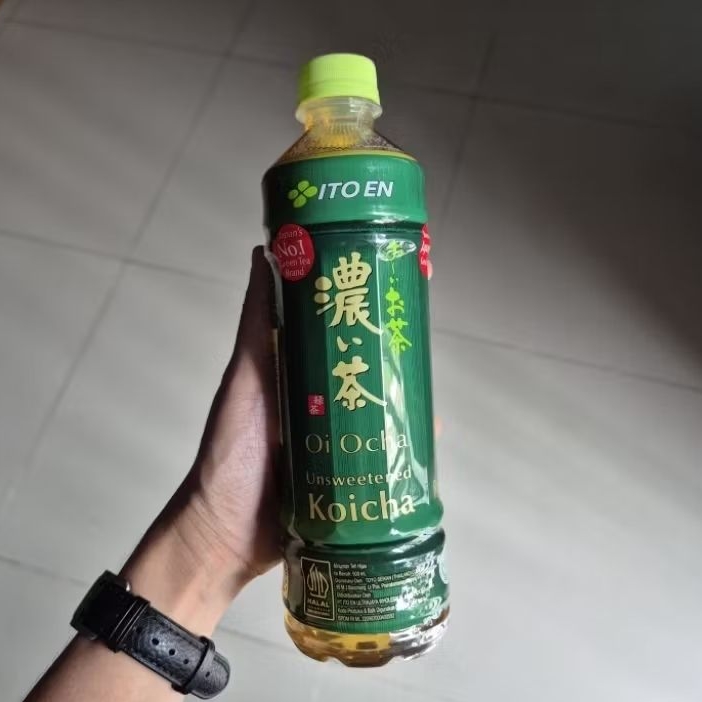 Ito En Oi Ocha Unsweetened Koicha Tea minuman Greentea Bold Bitter teh hijau Jepang itoen 500ml