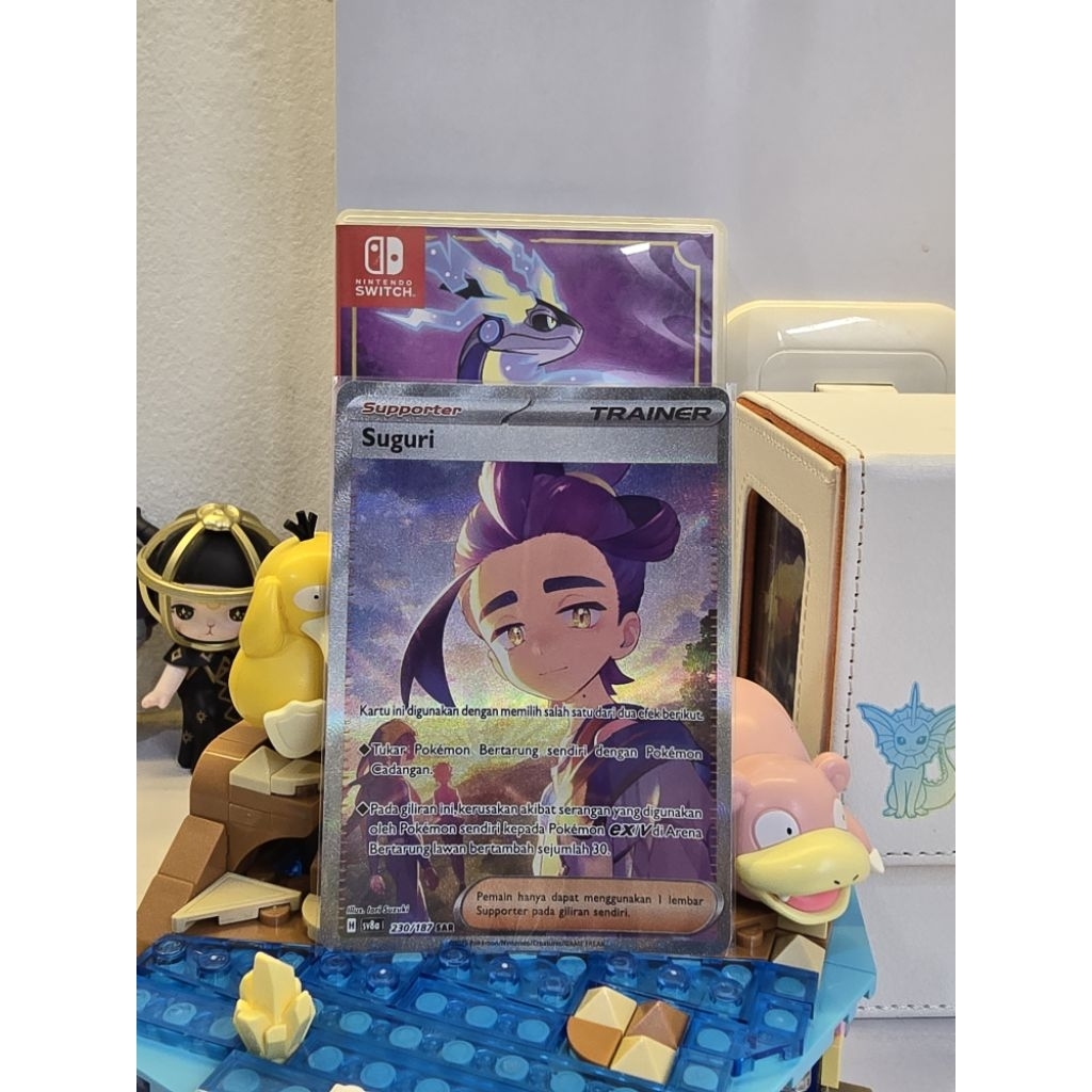 Trainer Supporter Suguri SAR Pokemon Indonesia SV8A Terastal Festival
