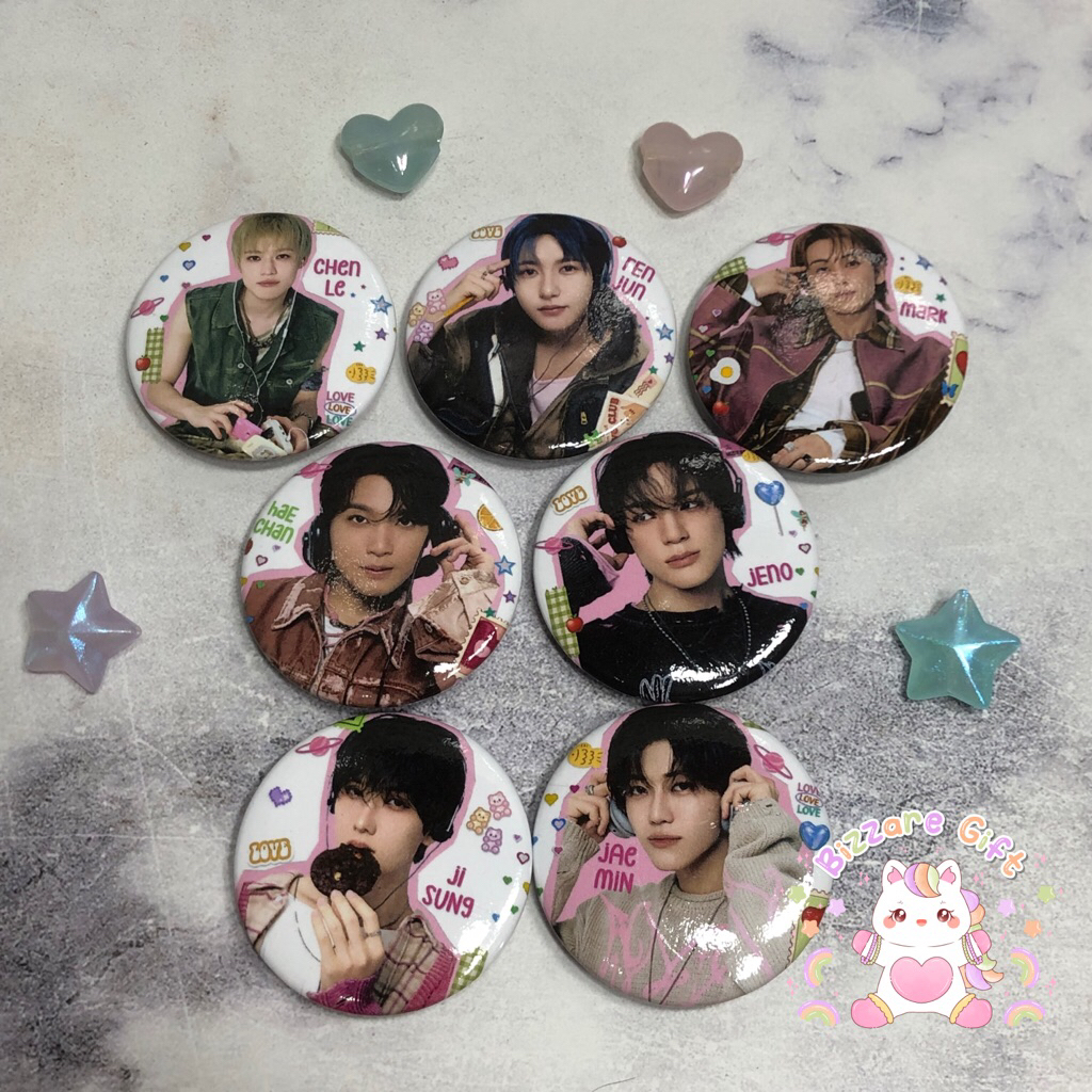 NCT DREAM Pin Bros Freebies Haechan Mark Chenle Renjun Jeno Jaemin Jisung