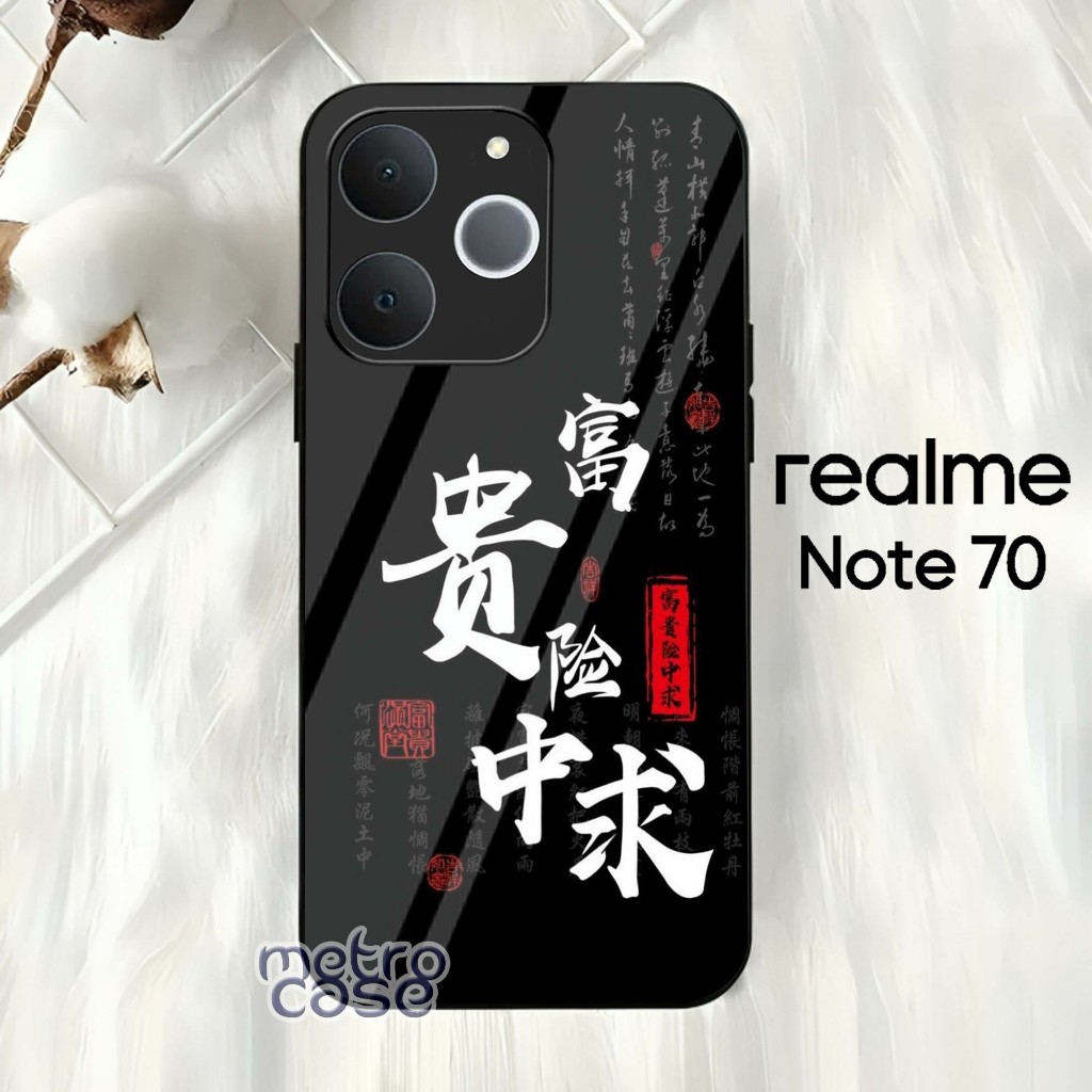Softcase Hp Glass Kaca Kilau REALME NOTE 70 - REALME NOTE 70 2025 - NOTE 70 - REALME NOTE 70 - G82