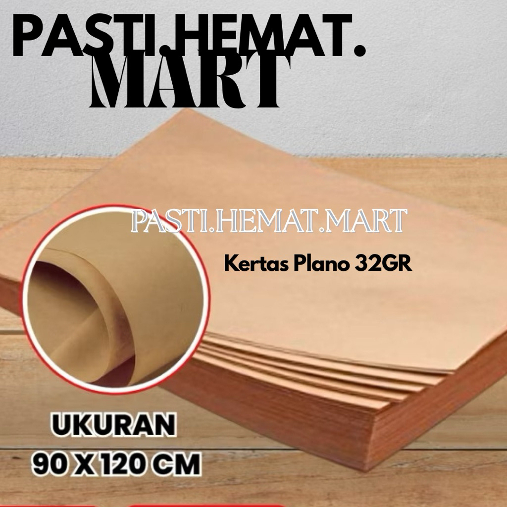 Kertas Kopi Coklat Besar / Kertas Kopi Coklat Plano Super / Kertas Samson Craft