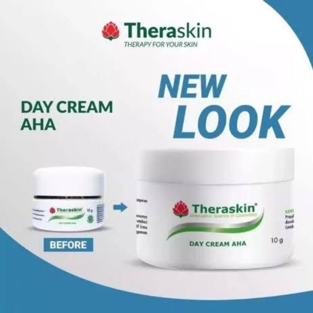 [ THERASKIN ] DAY CREAM AHA THERASKIN / CREAM SIANG UNTUK FLEK HITAM