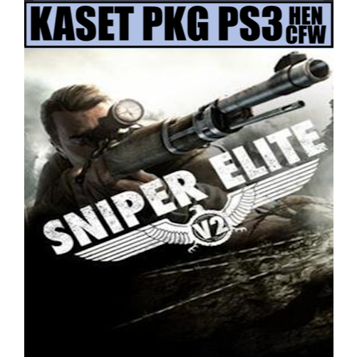 Kaset pkg ps3 Sniper Elite V2