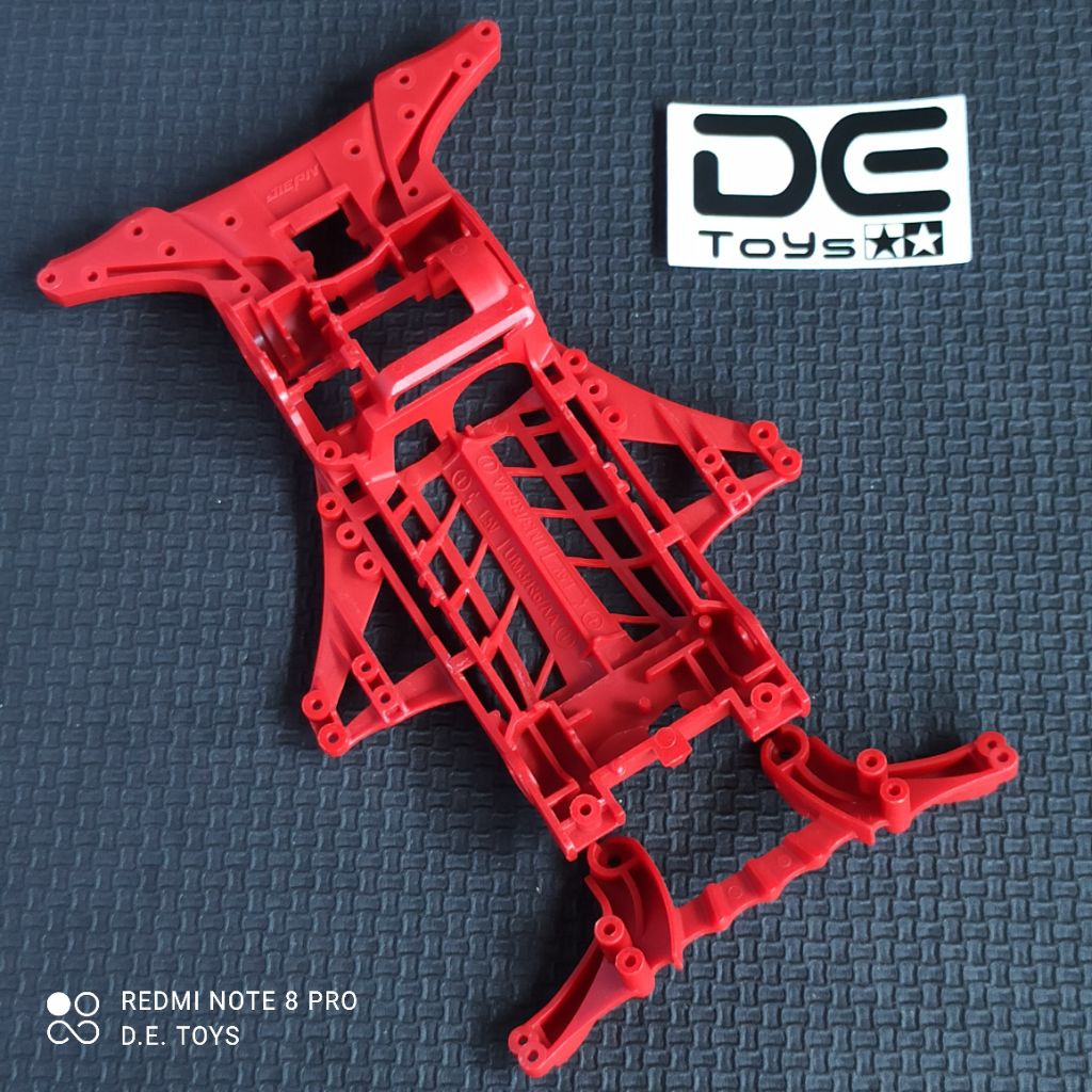 Rep Tamiya FMA Chassis + Akar + Gearbox merek JIEPIN