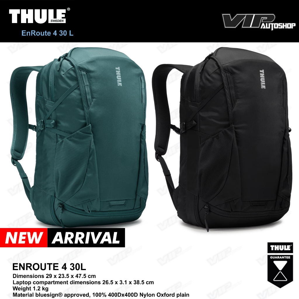 Thule EnRoute 4 Backpack 30 L Tas Laptop 15,6 Inch Ransel Outdoor Original Sekolah Kuliah