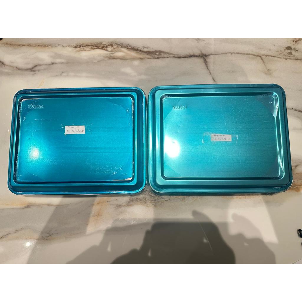 Tray Stainless/ Nampan Stainless/Food Tray SUS 305 (5 Sekat)
