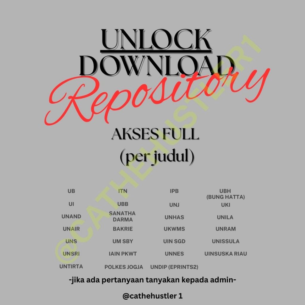 DOWNLOAD / OPEN REPOSITORY KAMPUS (full bab)