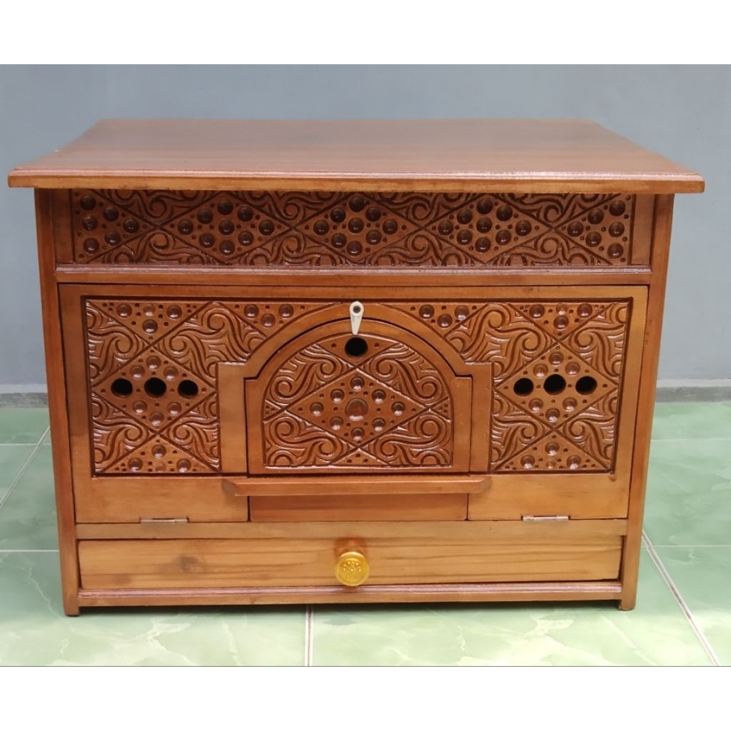 kandang merpati finishing motif ukir/gupon motif ukiran