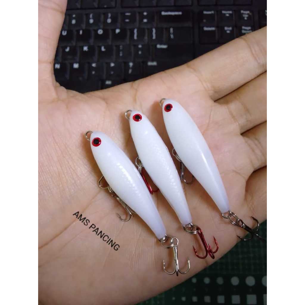 LURE HAMPALA 4.5CM / UMPAN PANCING IKAN / UMPAN CASTING / SWIMMER HAMPALA