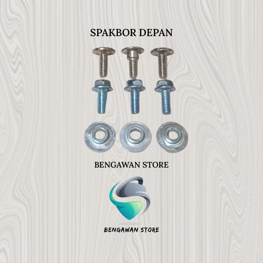 Baut Fullset Cover Bodi Body Spakbor Depan Suzuki Shogun FL 125 RR FL 125