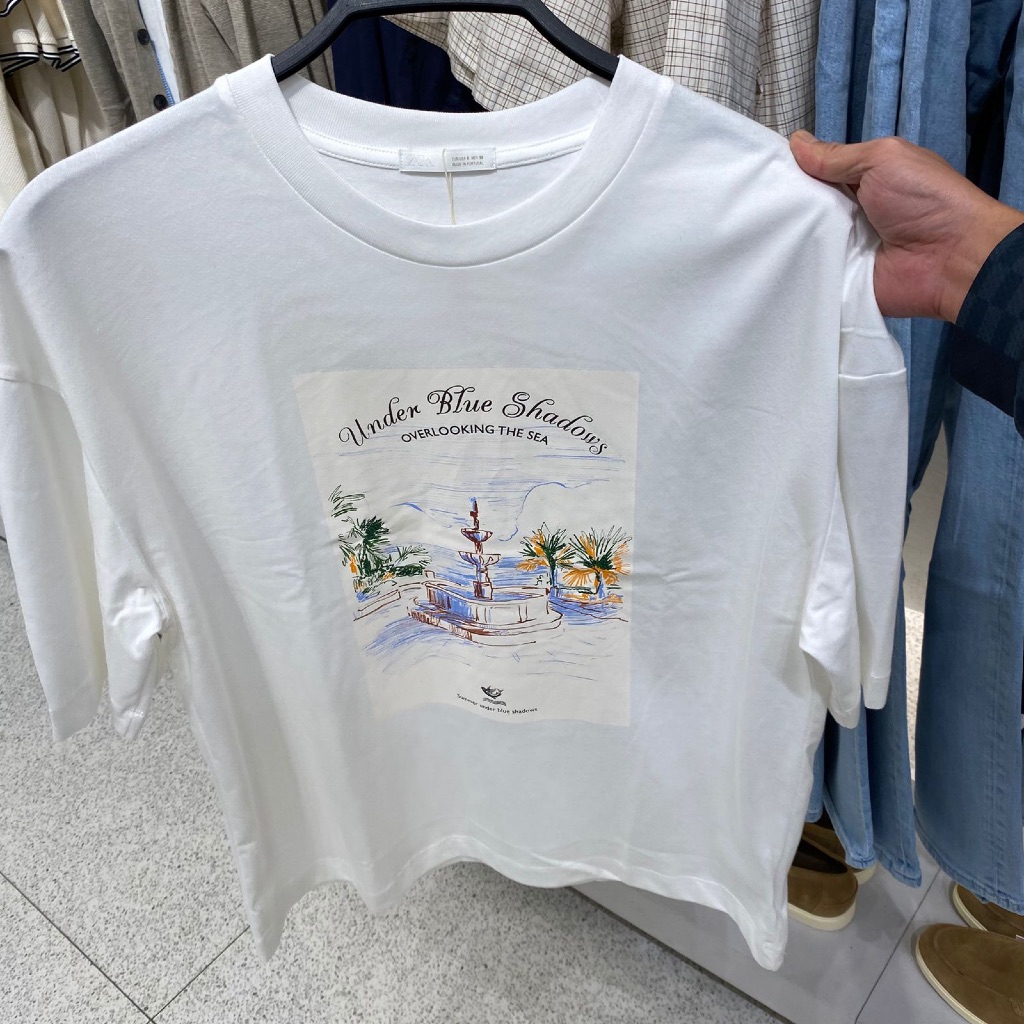 Jastipp. Tshirt Zara (Man)