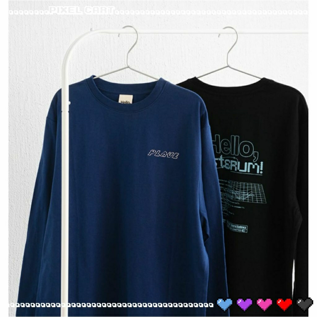 PLAVE 1ST FANCON T-SHIRT BLACK BLUE GIRL