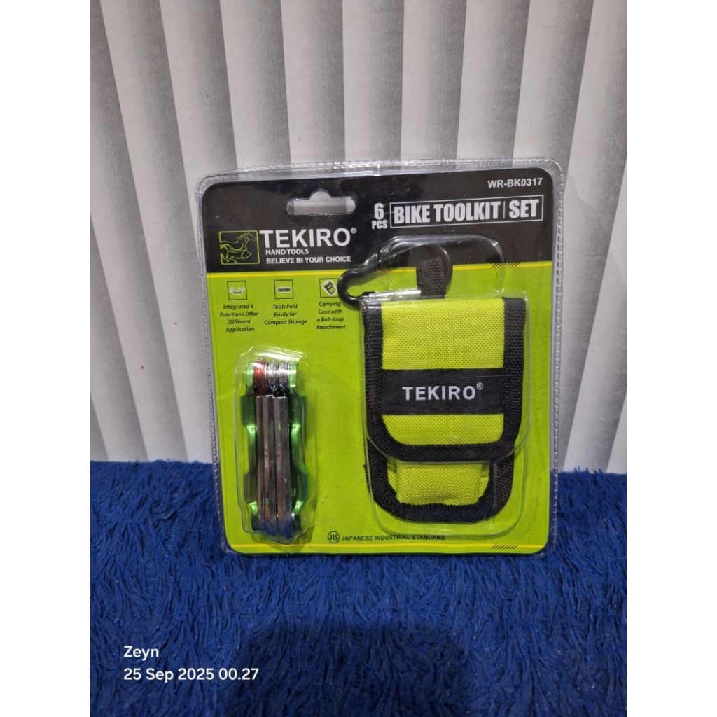 Tekiro Bike Toolkit set 6pcs