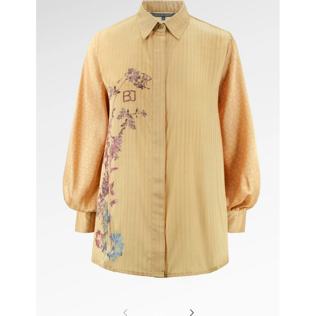 Viola Basic shirt marigold (L) Benang Jarum