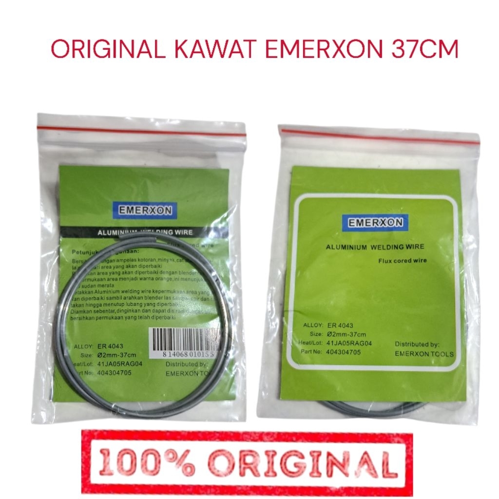 KAWAT LAS ALUMUNIUM EMERXON / ALU PLATINUM EMERXON / KAWAT LAS ALUMUNIUM