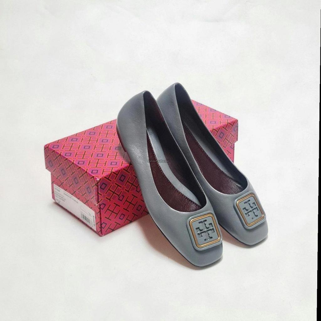 Tb Georgia Ballet Calf Leather Rainwater /Plum