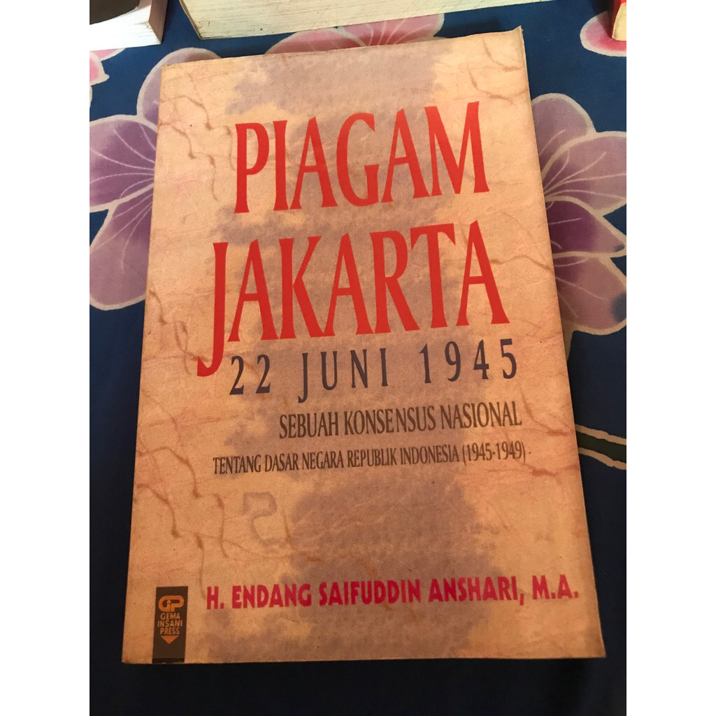 [BUKU KUNO ANTIK] Piagam Jakarta 22 Juni 1945