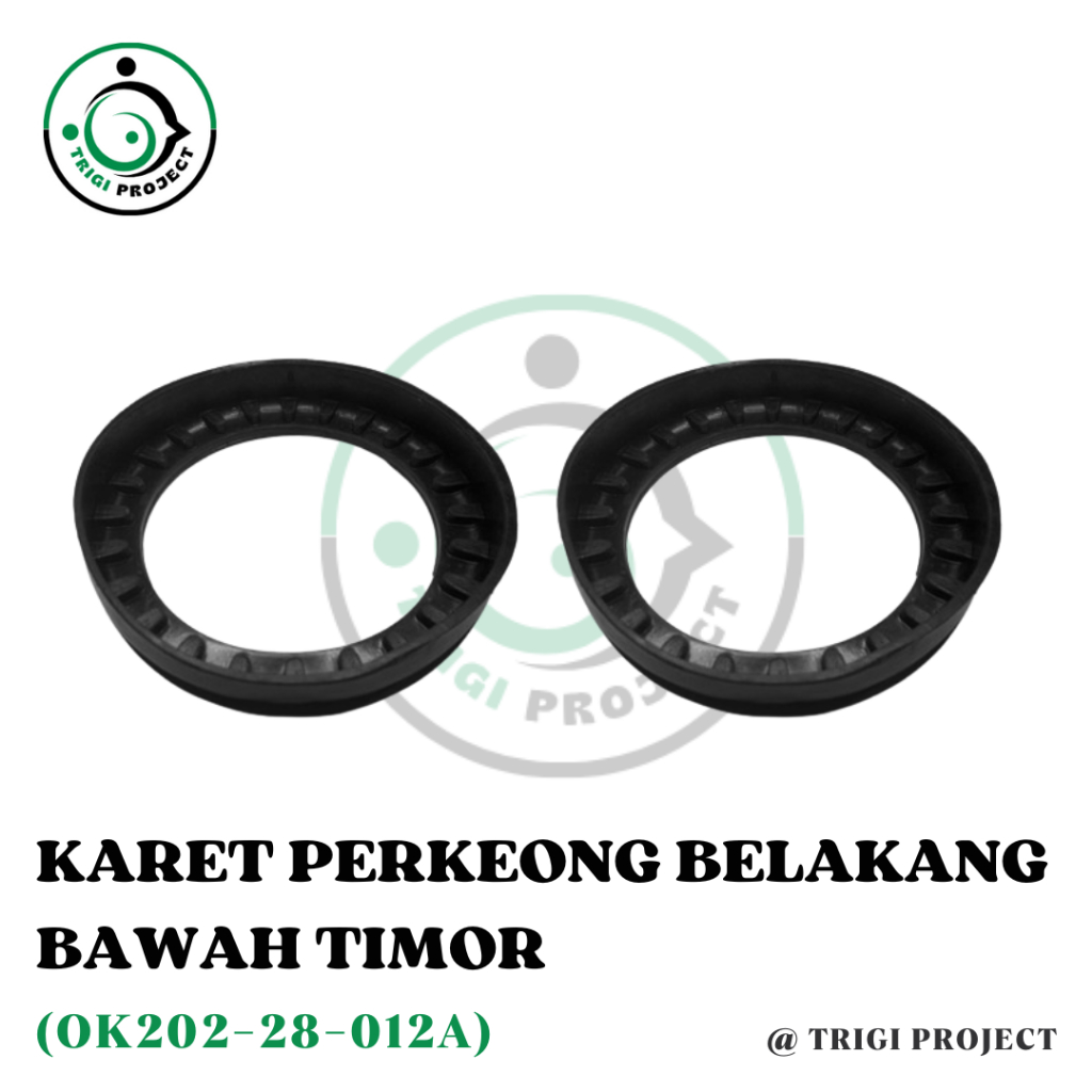 Karet Boot Tatakan Per Keong Perkeong Belakang Bawah Mobil Timor | Oem Premium - High Quality