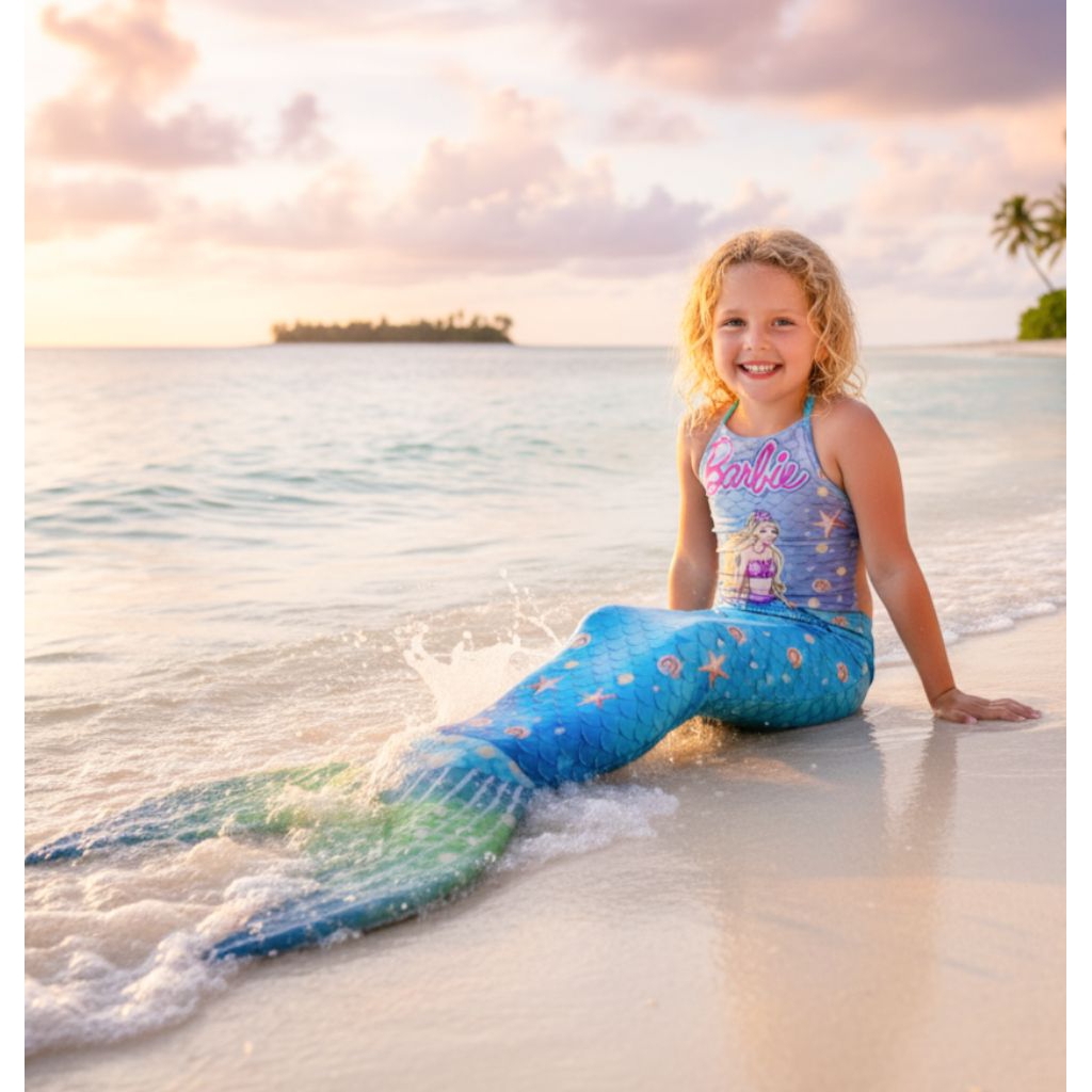 kostum mermaid  terbaru/baju renang mermaid/kostum mermaid tail