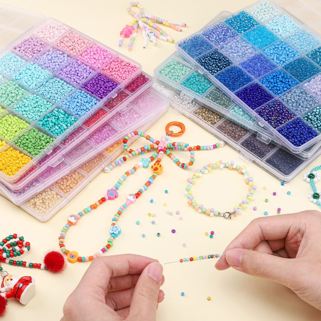 Paket Manik Manik Pasir 1 set Box Free Senar - Manik Pasir