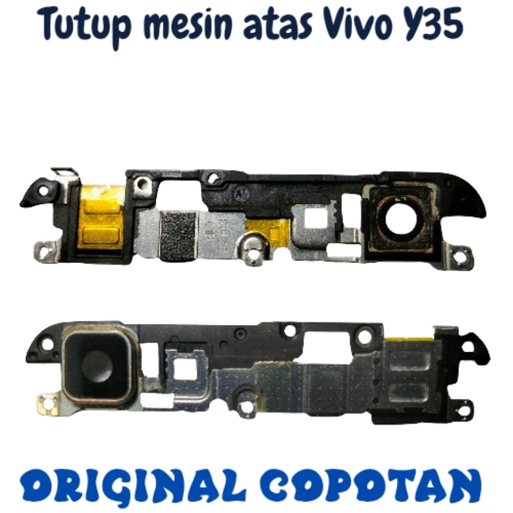 tutup mesin atas Vivo Y35 original copotan
