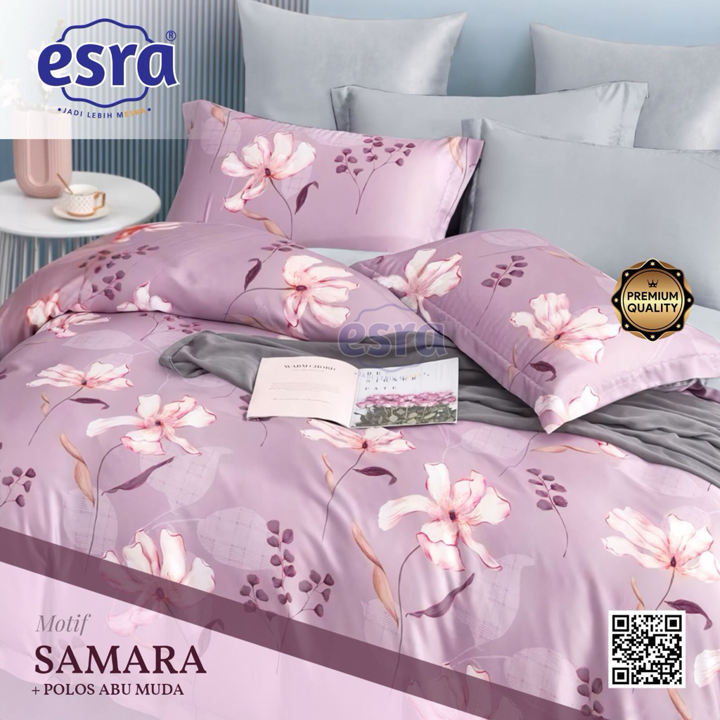 Bed Cover Set Sprei Katun Jepang Lily Gloom