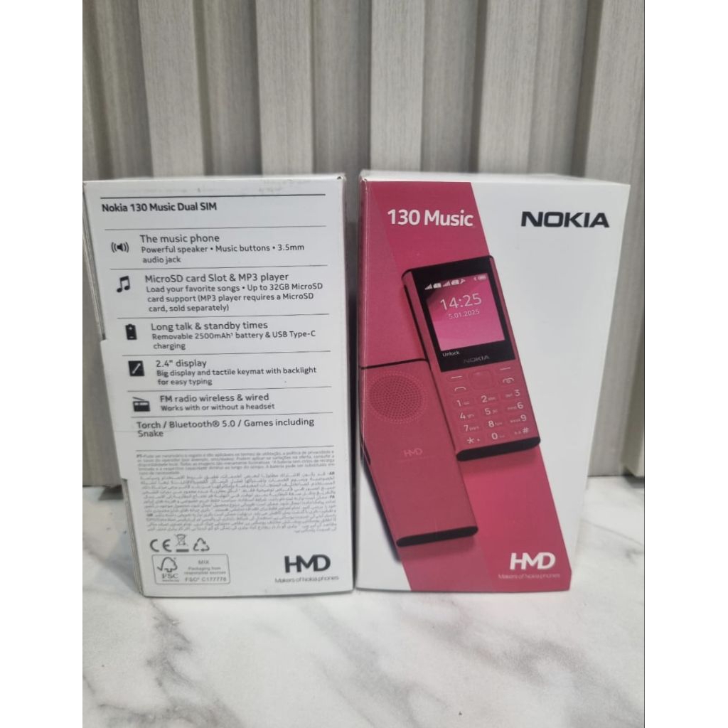 Nokia 130 music Baru Garansi Resmi