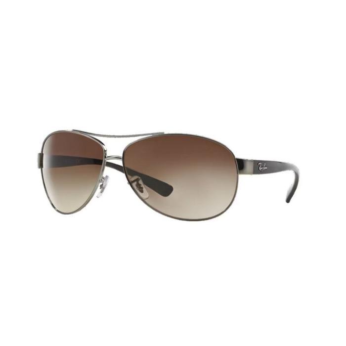 KACAMATA RAYBAN RB3386 004/13 GUN METAL BROWN ORIGINAL