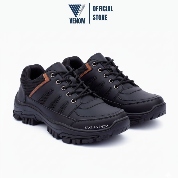 VENOM HELCURT - Sepatu Boots Hiking Big Size ( 39 - 52 ) Boots Hiking Pria Wanita Unisex