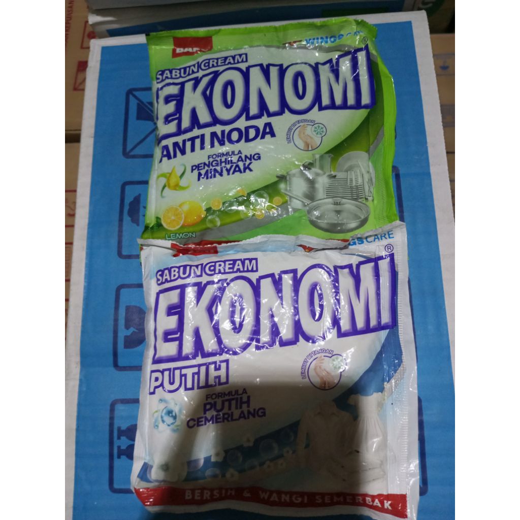 Sabun cream ekonomi 380g putih lemon / sabun colek ekonomi / sabun cuci baju / sabun cuci piring