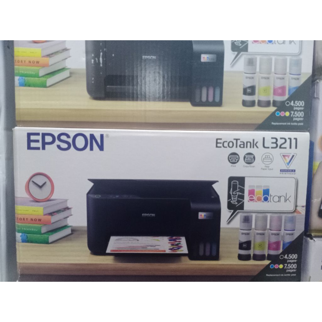 PRINTER EPSON L3211 ECOTANK (PRINT, SCAN,FOTOCOPY) NEW