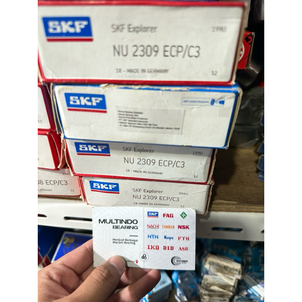BEARING CYLINDRICAL NU 2309 ECP C3 SKF